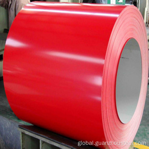 Z80g Hot Dipped Galvanized Steel Coils Hot dipped COLOR COATED steel coils Factory